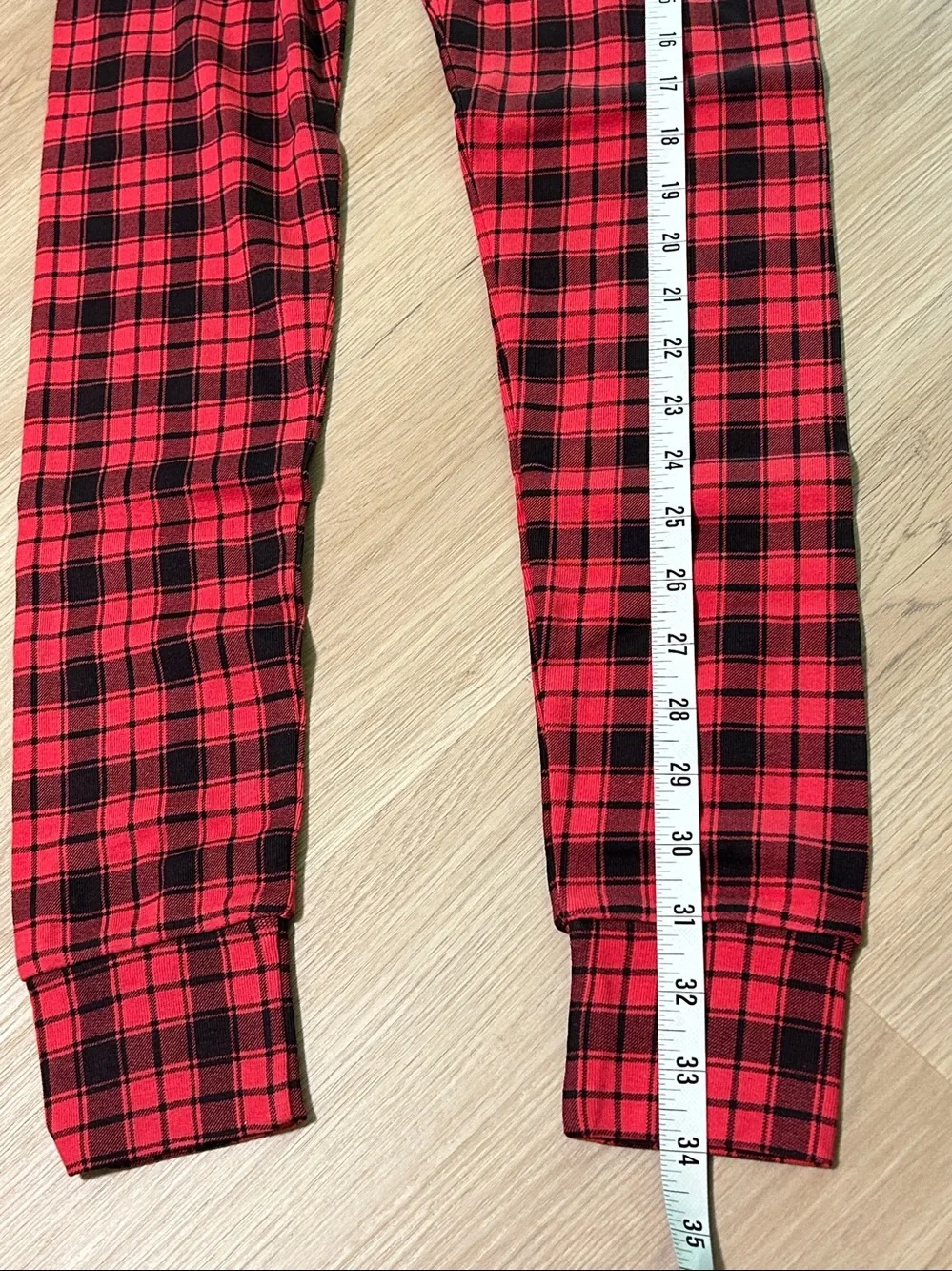 GAP Children Organic Kids Holiday Pajamas Set Cotton Size 12 Years Red-Black NEW